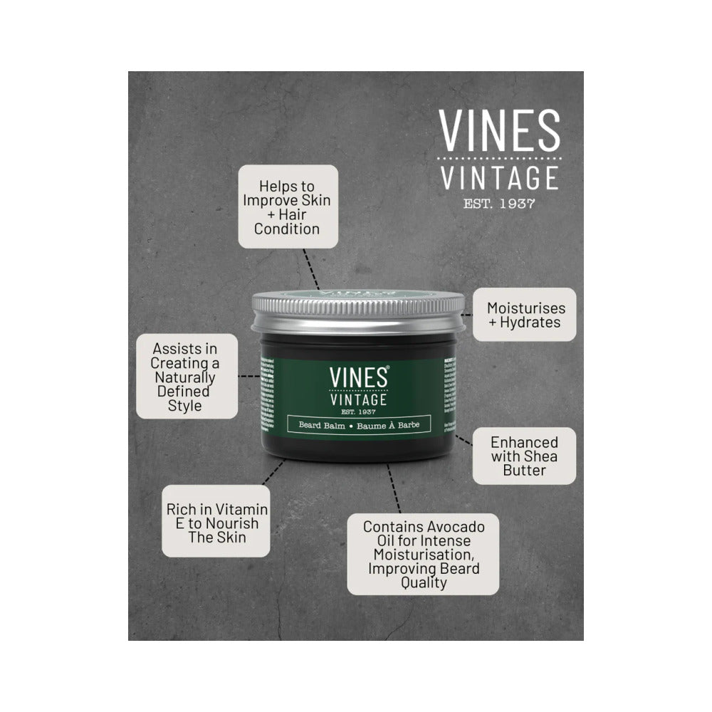VINES VINTAGE - SHAVE - Beard Balm