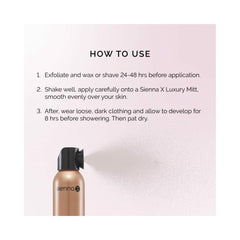 Sienna X - Retail - SELF TAN Q10 Tinted Mist