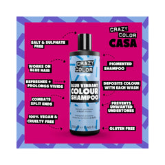 Crazy Color Shampoo Blue