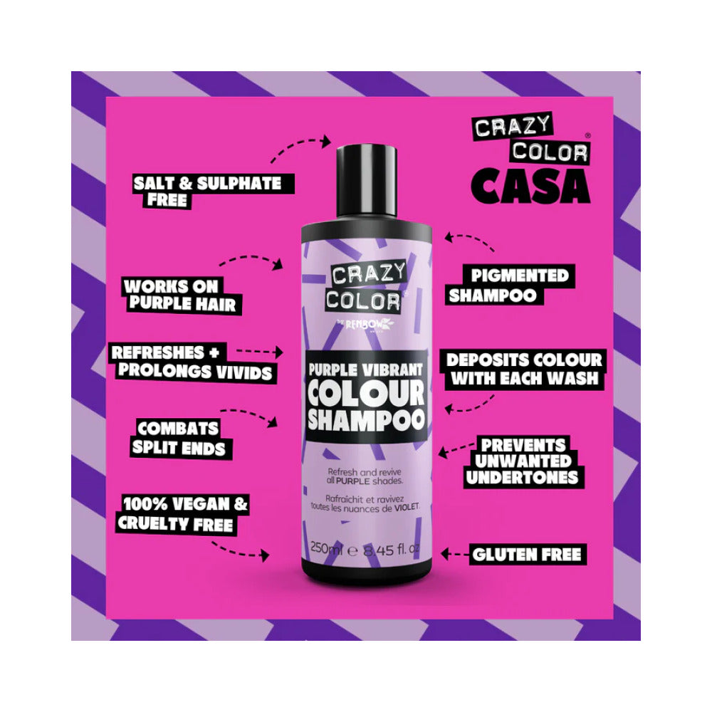 Crazy Color Shampoo Purple