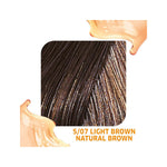 Wella Professionals Colour Fresh Semi Permanent Hair Colour 5/07 Light Brown Natural Brown 75ml
