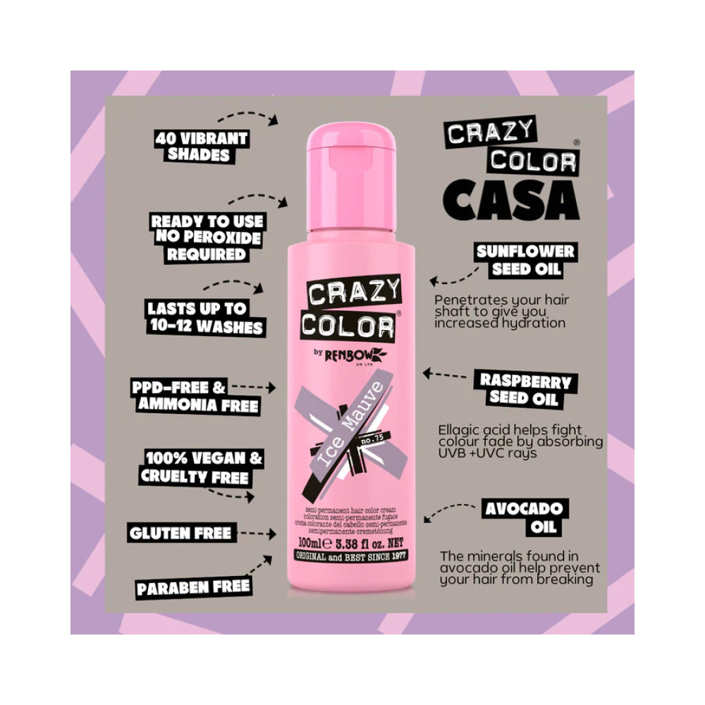Crazy Color Ice Mauve