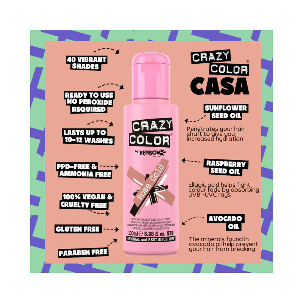 Crazy Color Rose Gold