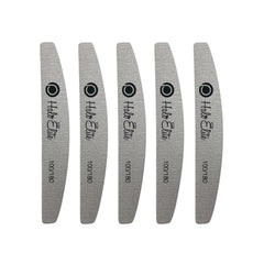 Halo Elite Nail Files - Zebra Foam 100/180 5pk
