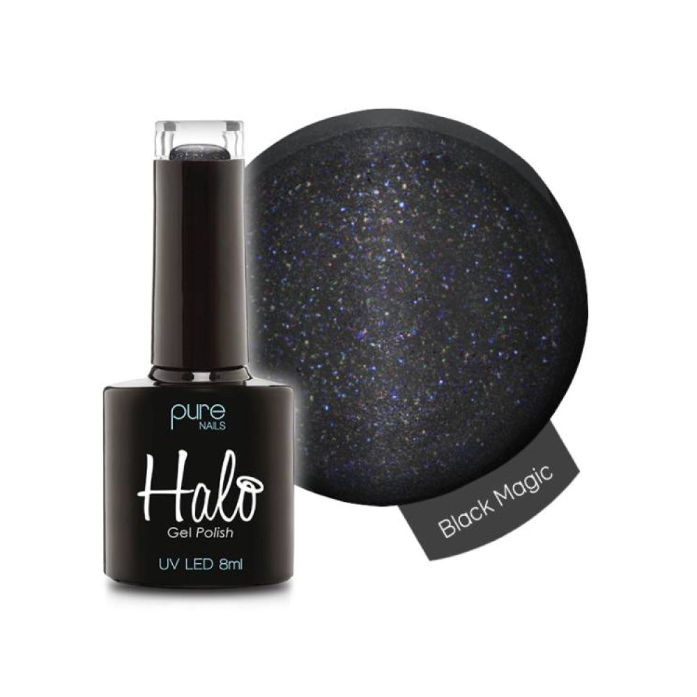 Halo Gel Polish Black Magic 8ml - Enchanted Collection Gel Nail Polish