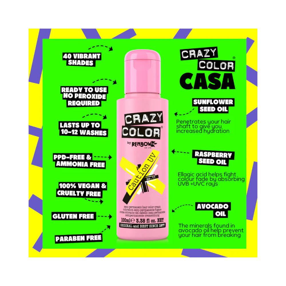 Crazy Color Caution UV