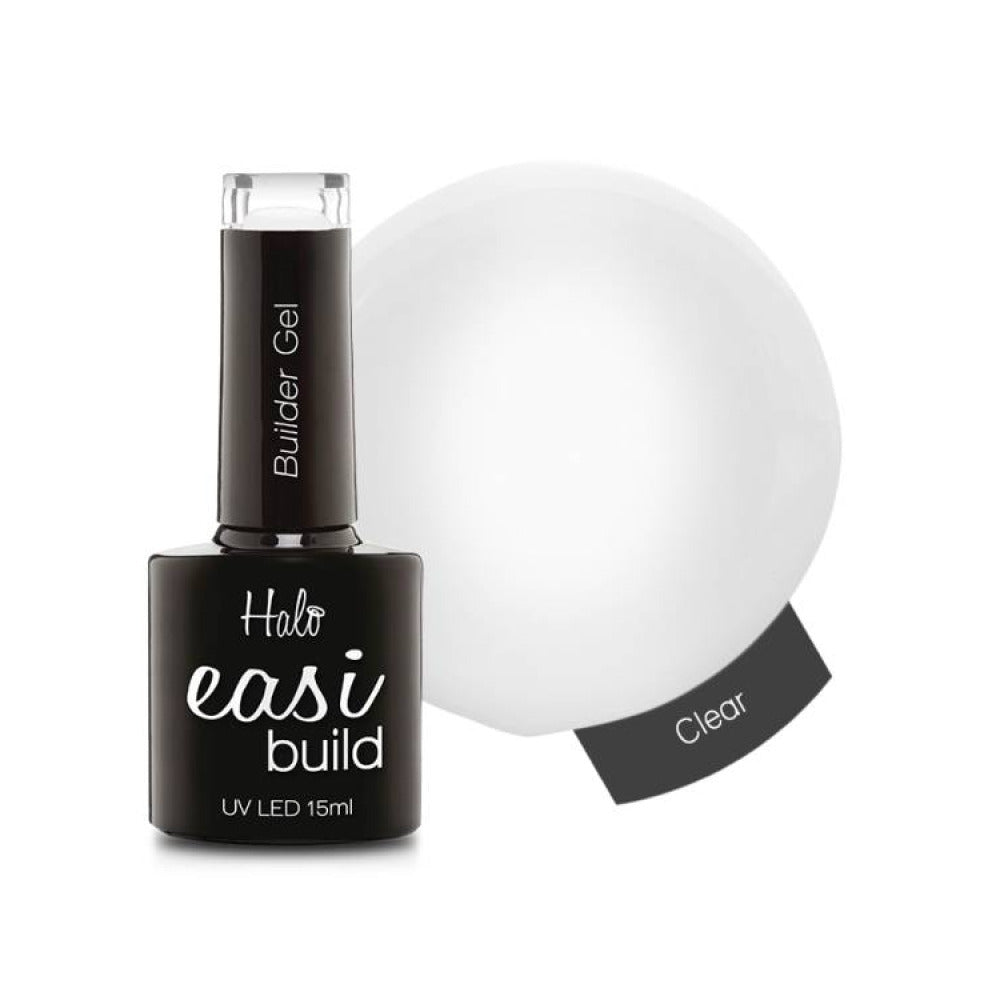 Halo EasiBuild Clear 15ml - Brush-On Builder Gel