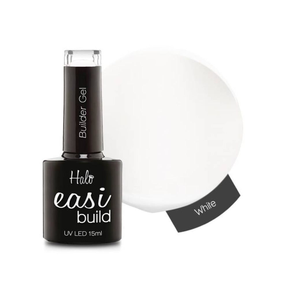 Halo EasiBuild White 15ml - Brush-On Builder Gel