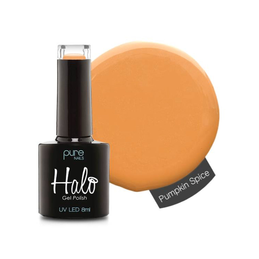 Halo Gel Polish Pumpkin Spice 8ml - Autumn Is In The Air Collection Gel Nail Polish