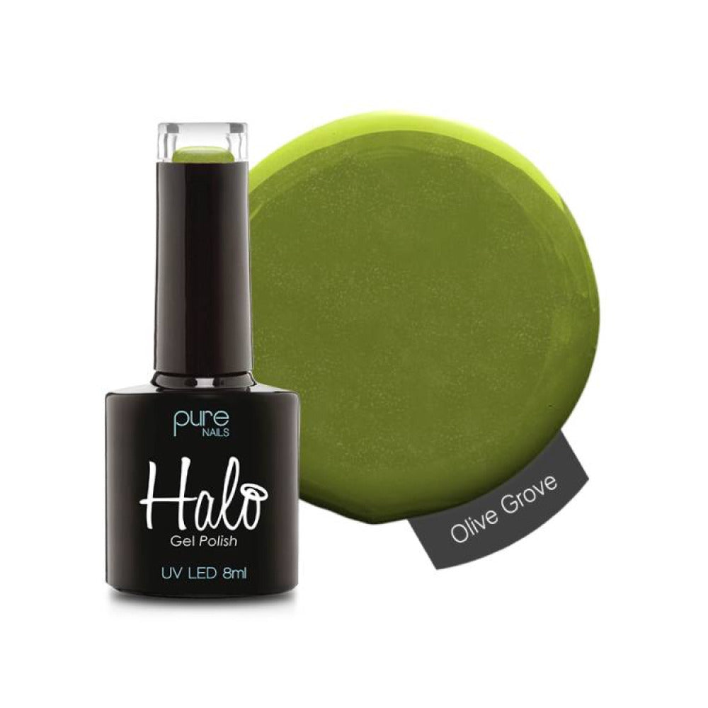 Halo Gel Polish Olive Grove 8ml - Autumn Is In The Air Collection Gel Nail Polish