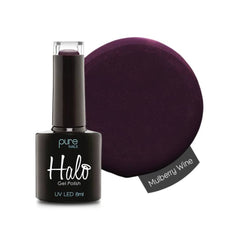 Halo Gel Polish Mulberry Wine 8ml - Autumn Is In The Air Collection Gel Nail Polish