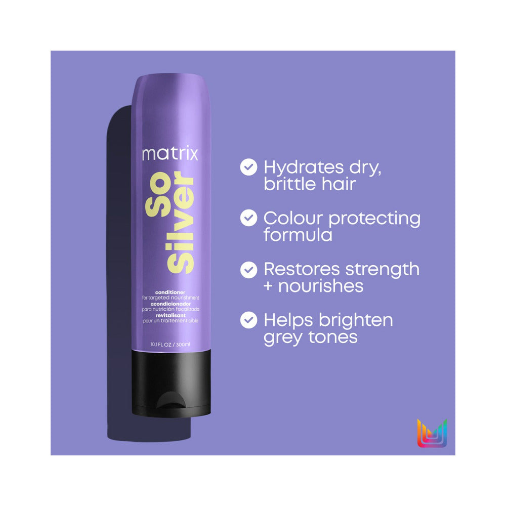 Total Results So Silver Conditioner 300ml