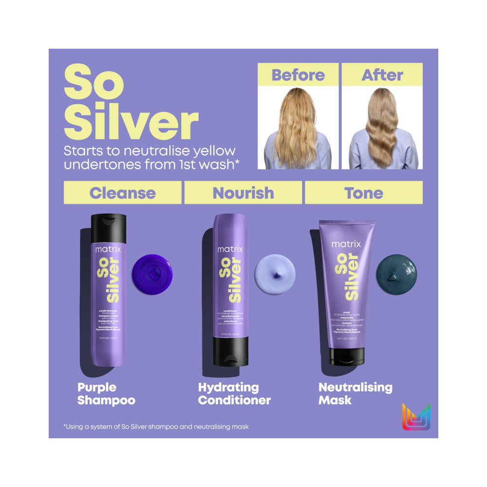 Total Results So Silver Conditioner 300ml