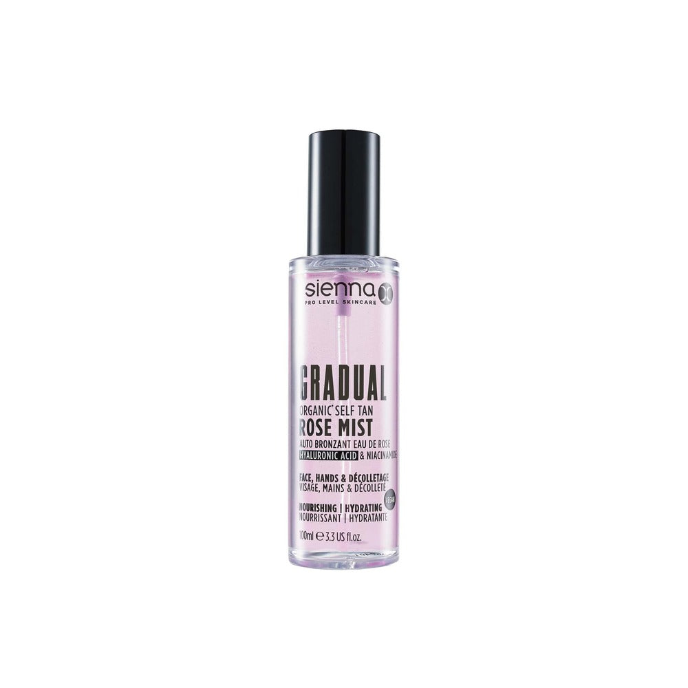 Sienna X - Retail - GRADUAL Untinted Self Tan Rose Water