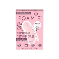 FOAMIE - Shampoo Bar - Hibiscus for Damaged Hair