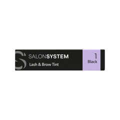 Salon System LashTint Lash & Brow Tint Black 15ml