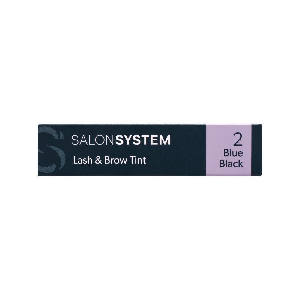 Salon System LashTint Lash & Brow Tint Blue/Black 15ml