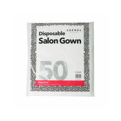 Disposable Client Protection Sleeveless Gown/Cape (Clear)