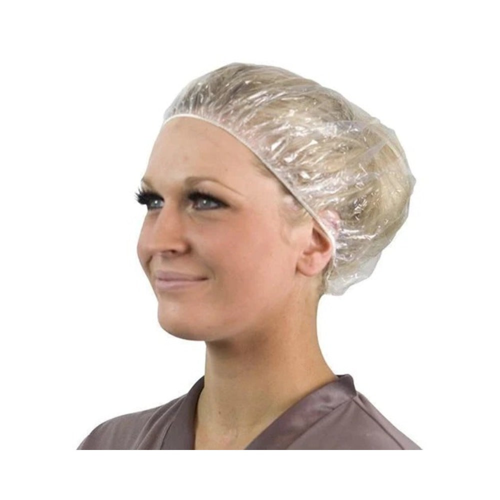 Disposable Clear Shower Caps