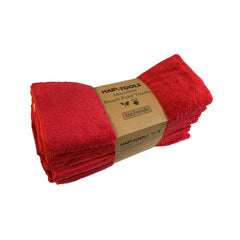 Hair Tools Towels - Microfibre Bleach Proof - Red