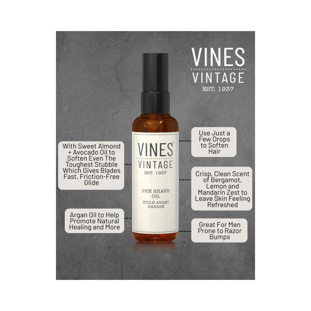 VINES VINTAGE - SHAVE - Pre Shave Oil