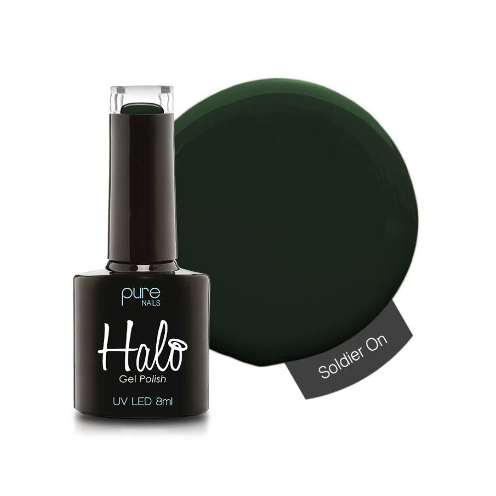 Halo Gel Polish Soldier On 8ml - Hope Spring Eternal Collection Gel Nail Polish