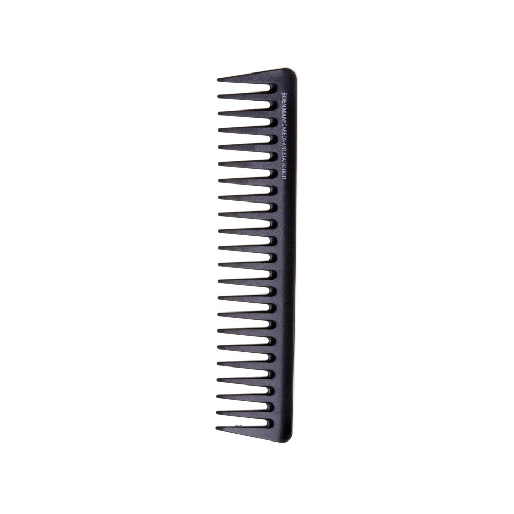 Denman Anti-Static Carbon Detangle Comb DC11 - Professional Detangling Comb