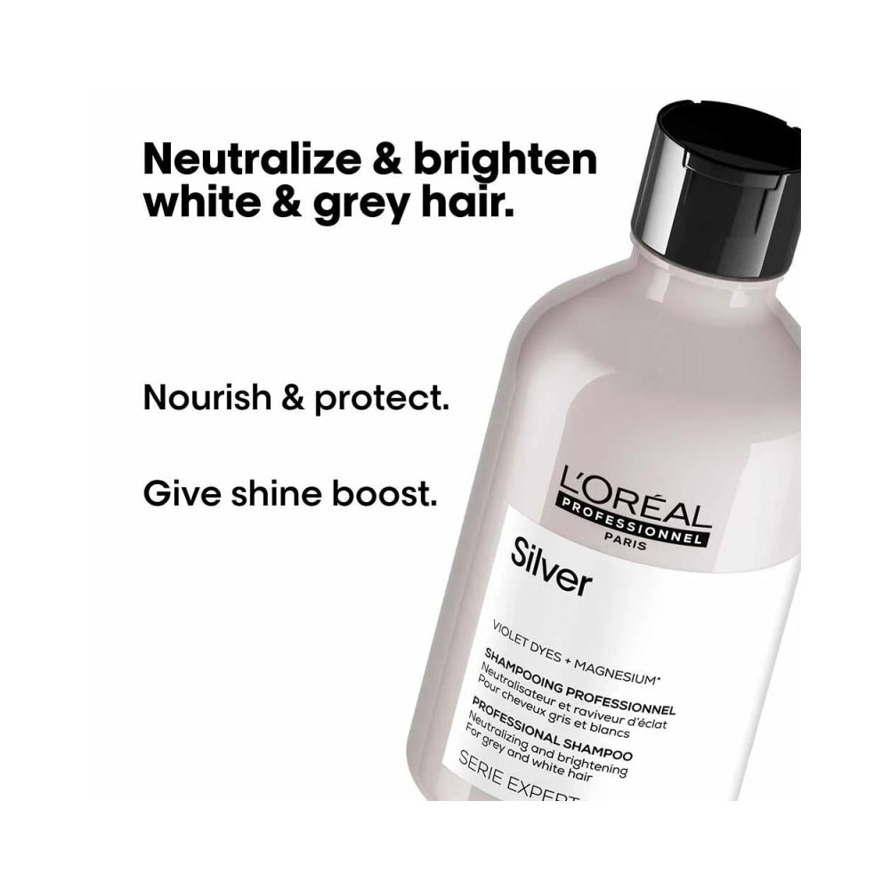 L'Oreal Serie Expert - Silver - Shampoo - 300ml