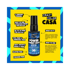 Crazy Color - Pure Pigment Drops - Blue