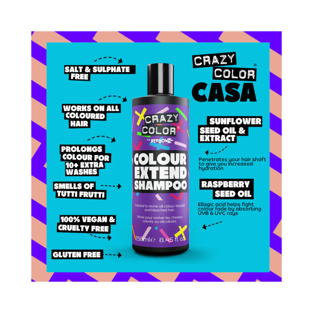 Crazy Color - Haircare - Extend Color Safe Shampoo