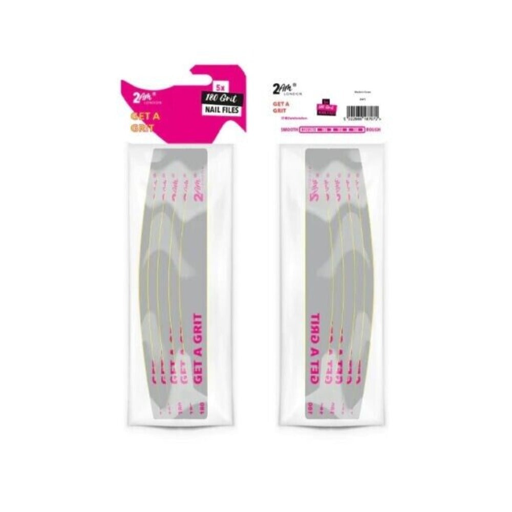 2am London -- Nail File - Get A Grit (180/180 Grit) 5pk