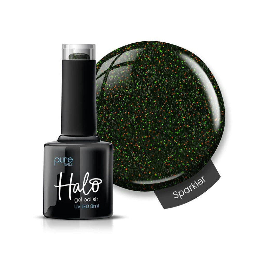 Halo Gel Polish Winter Warmer Collection Sparkler 8ml - Long-Lasting Gel Nail Polish