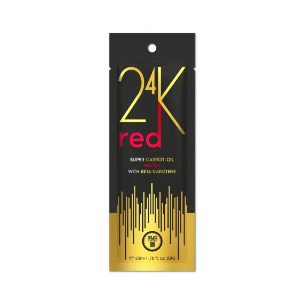 POWER TAN - 24K - Sachet - Super Carrot Oil Red