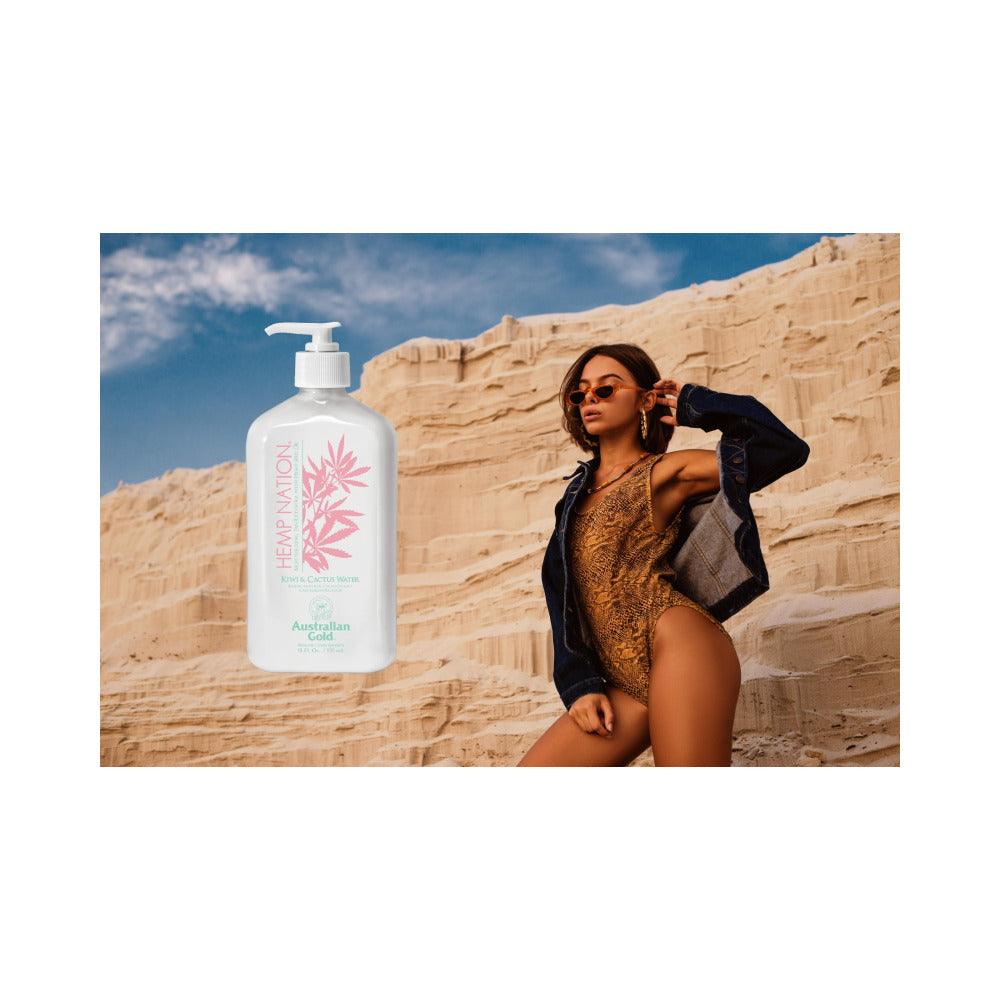 AG Hemp Nation Kiwi & Cactus Water Body Lotion