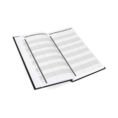 Agenda Appointment Book 3Asst Black