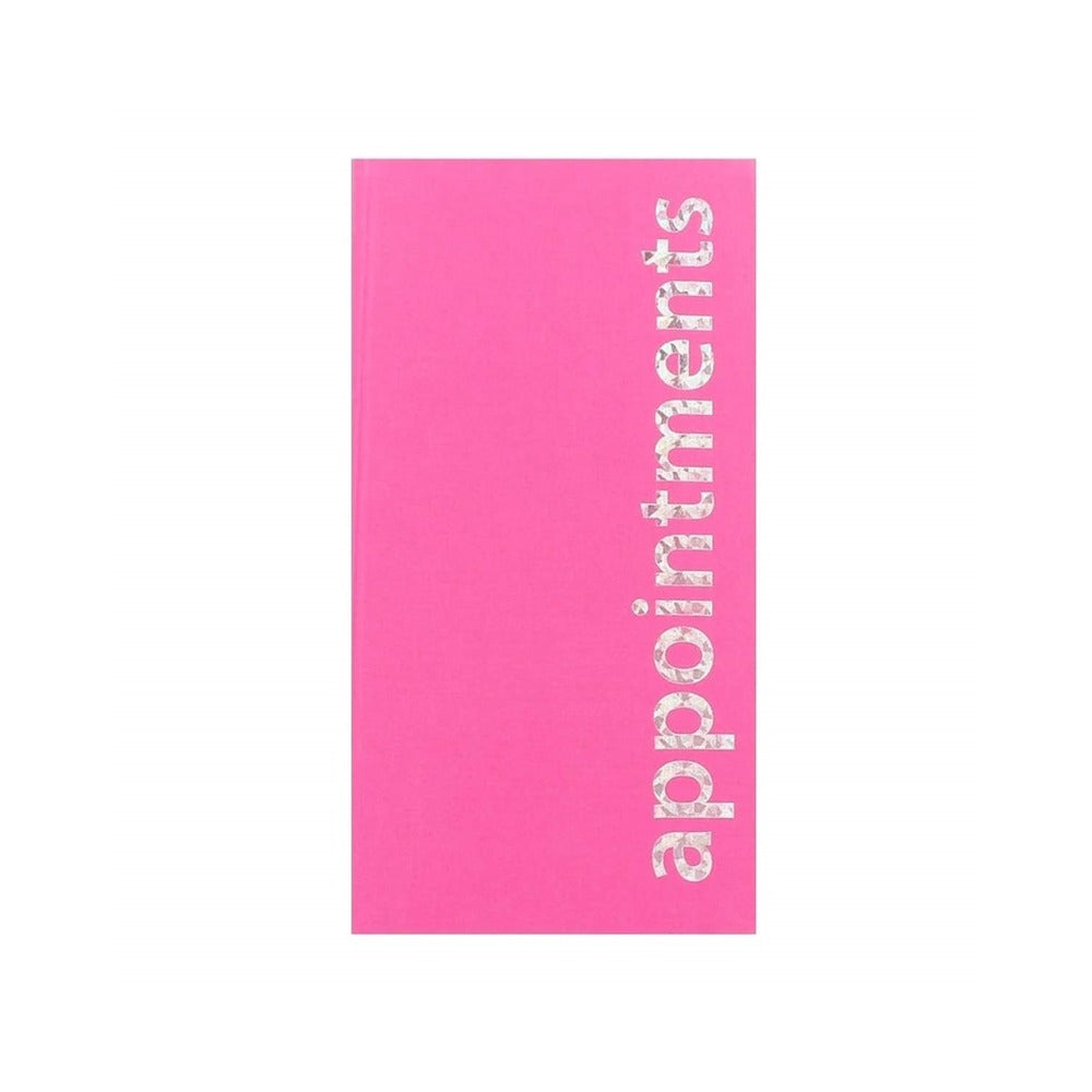 Agenda Appointment Book 3Asst Pink