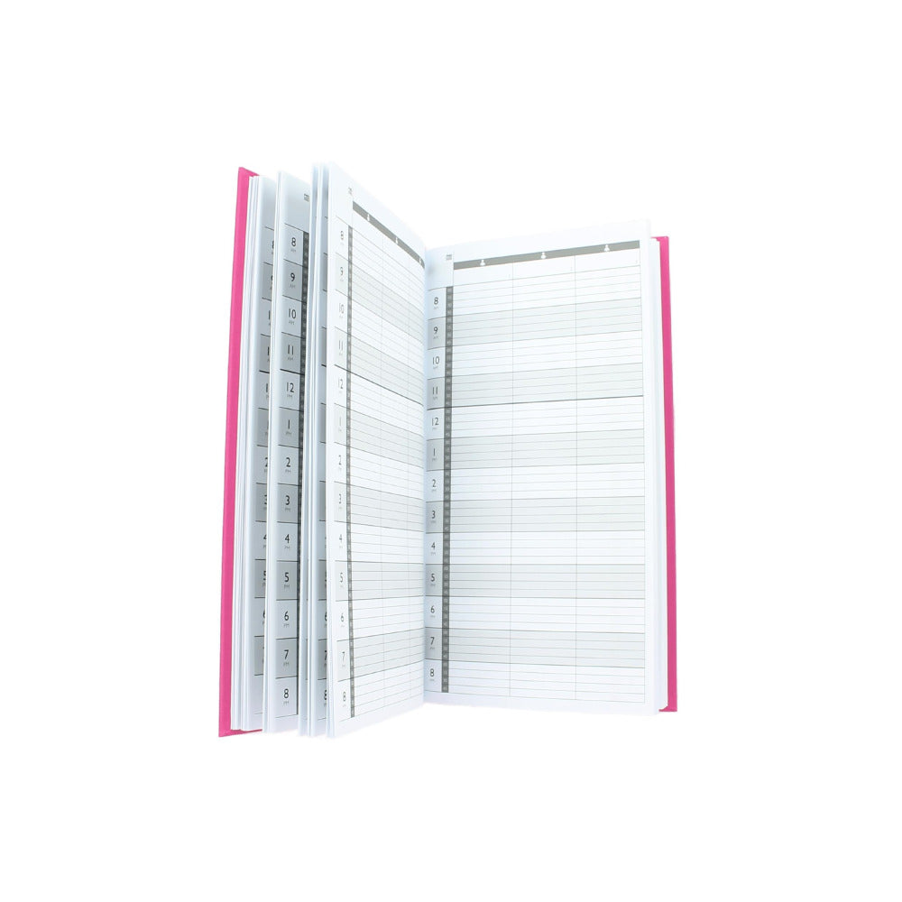 Agenda Appointment Book 3Asst Pink