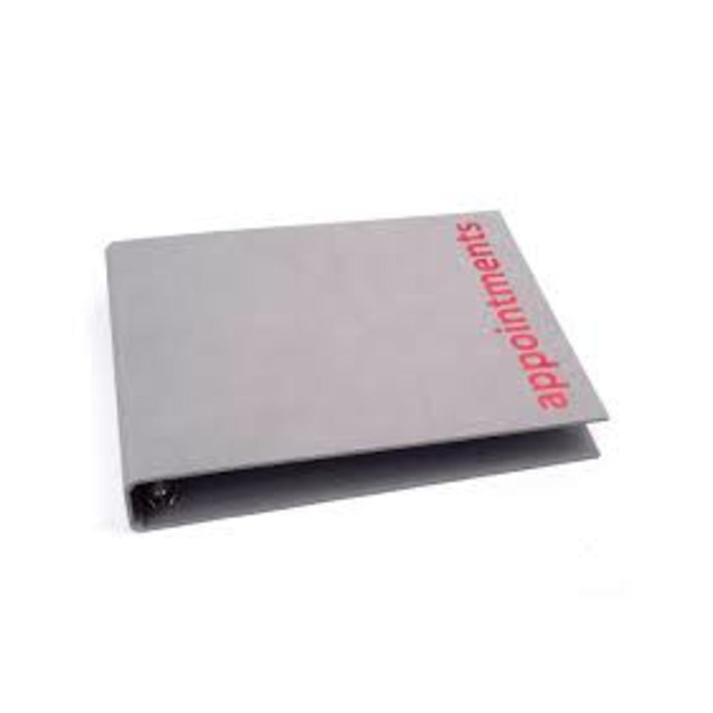 Agenda Leaf Binder 6 Asst. Grey