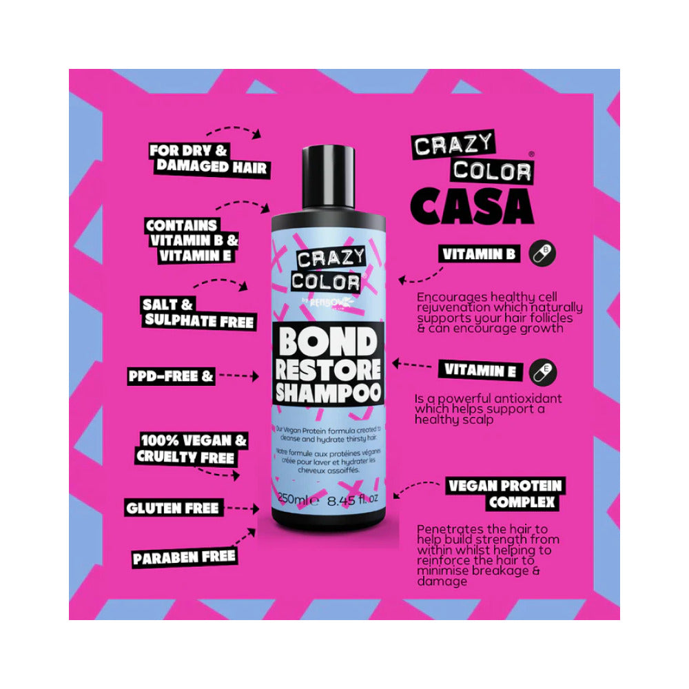 Crazy Color - Haircare - Bond Restore Shampoo