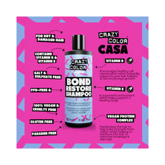 Crazy Color - Haircare - Bond Restore Shampoo