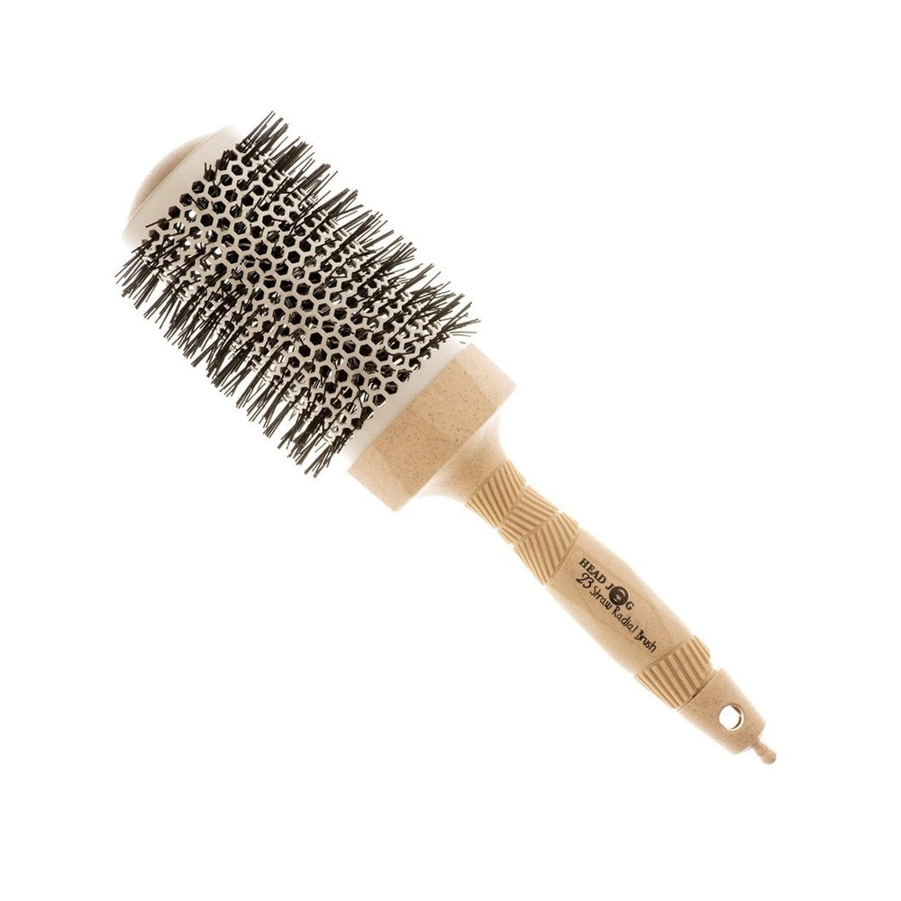 HEAD JOG BRUSH - 23 - Straw Radial Brush 53mm
