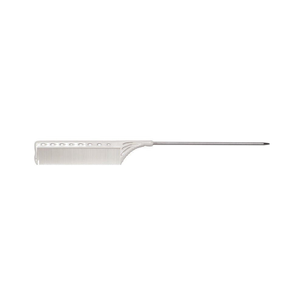 YS Park - Tail - 182 125mm (Semi Fine Tooth Thick Pin Tail) - White