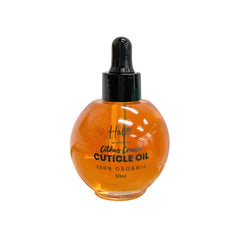 Pure Nails Essentials Citrus Crush Cuticle Oil 50ml - 100% Organic Orange Scented Nail Oil
