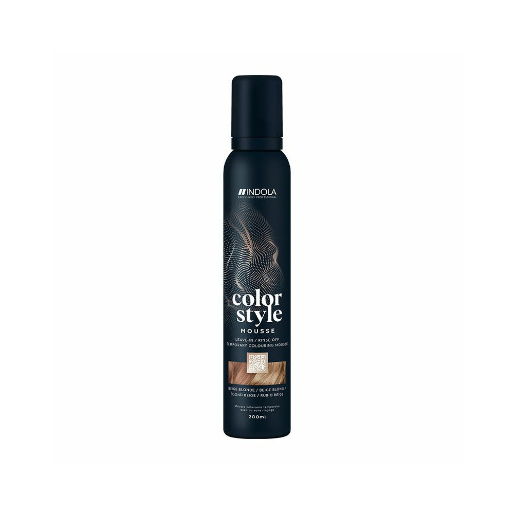 Indola Color Style Mousse Beige Blonde