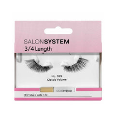 Salon System - STRIP LASH - 3/4 Length - 099