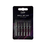 HALO E-FILE PRO Extension Drill Bit Kit - 6 Professional Nail Drill Bits for Pure Nails Systems