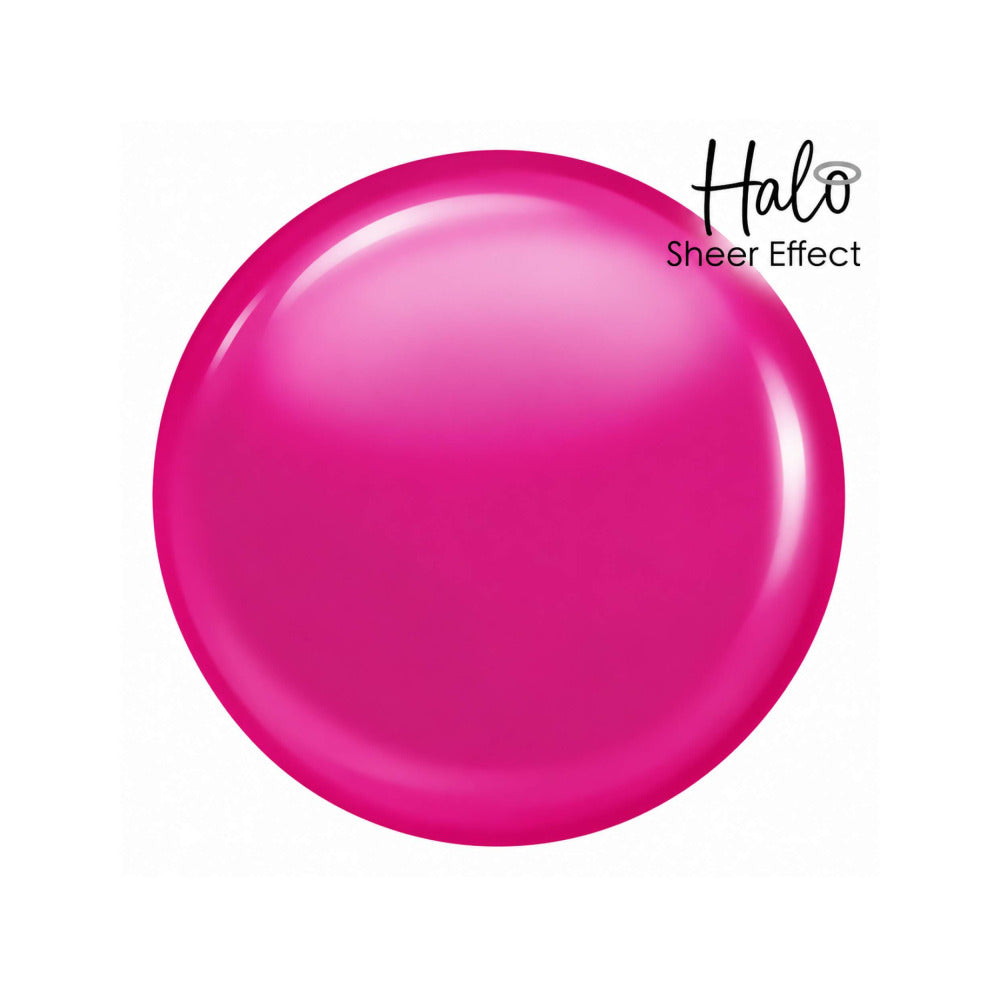 Halo Gel Polish Stained Glass Magenta 8ml - Sheer Jelly Gel Polish