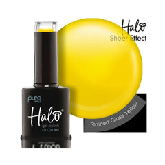 HALO GEL POLISH - Stained Glass - Yellow