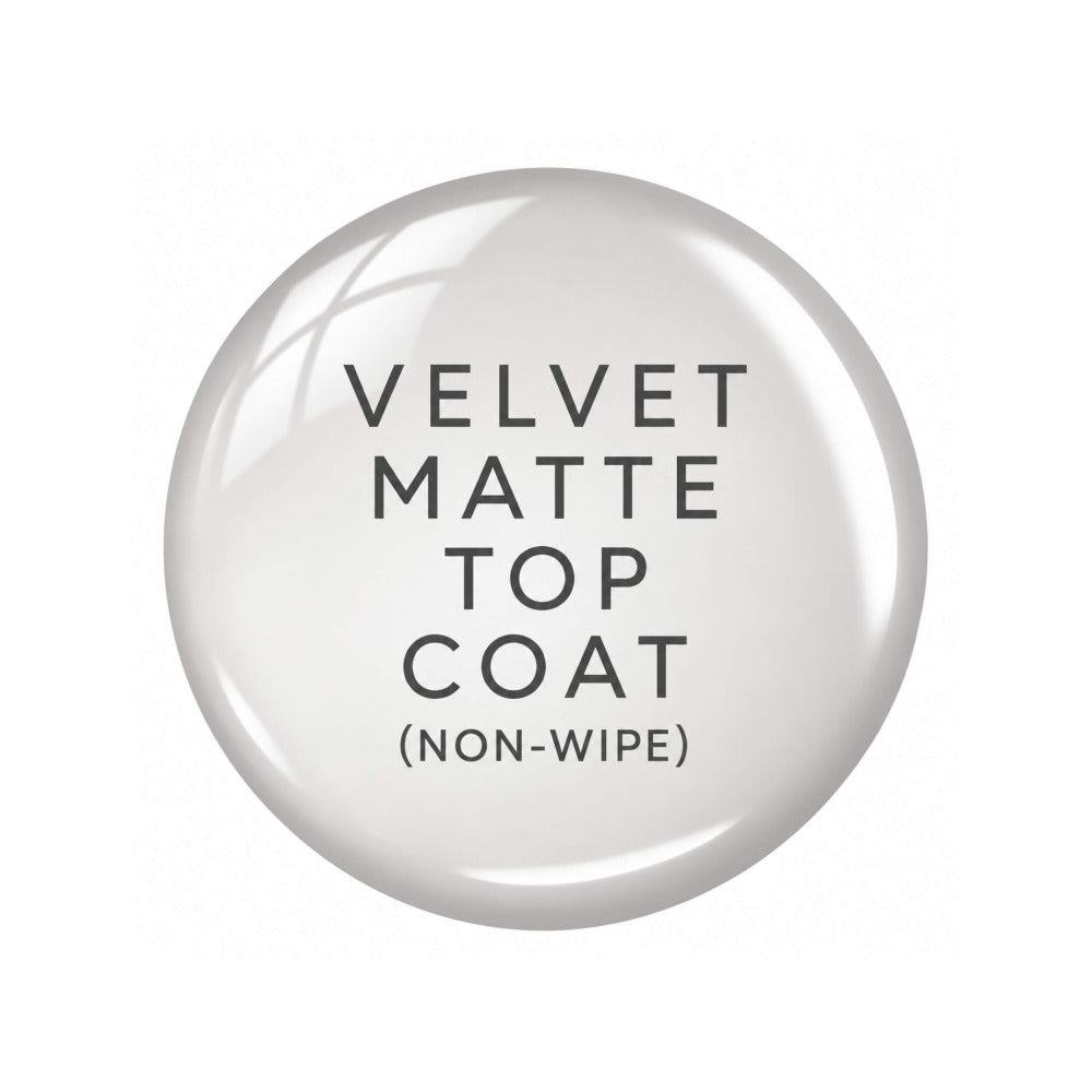 Halo Gel Polish - Velvet Matte Top Coat - 15ml - Non-Wipe
