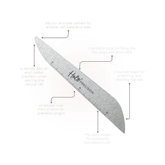 Pure Nails - Halo Elite Files - Precision Zebra Files 100/180 (5)